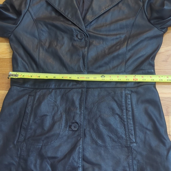 Wilsons Leather brown 3 button jacket Large - Picture 9 of 15